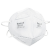 Raxwell KN95防护性口罩 RX9502 透气防尘防霾防飞沫 男女四层结构可折叠 头戴式 50只/盒