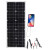 太阳能板30w18v柔性光伏板汽车游艇船双USB充电单晶太阳能电池板 单晶足30W