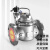 米囹304不锈钢法兰电动控制阀600X-16P电磁式水泵多功能电控消防阀门 DN40-304重型