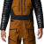 Mountain Hardwear山浩男士软壳滑雪裤 Viv GORE-TEX PRO 户外防水透气耐磨背带裤 Golden Brown XL/Reg