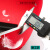电焊面罩手持式防护焊工焊接帽氩弧焊眼镜面具防强光脸部面罩帽 红钢纸半自动（买二送一）