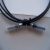 塑料光纤线HFBR4501-4511高塑料光纤线 变频器光纤线单芯光纤 黑色 6m