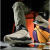 艾弗森艾弗森气垫底实战篮球鞋男高帮皮面耐磨减震透气时尚运动鞋A331 米白色 43