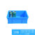 万汇尔加厚周转箱塑料零件盒子长方形收纳箱螺丝盒工具箱料货胶框可带盖 320厚箱 外350*263*123