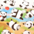 彩让可爱动物贴纸熊猫企鹅小图案立体3d泡泡贴儿童男孩女孩奖励粘贴画 ACH01