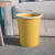 垃圾分类垃圾桶垃圾篓压圈厨房卫生间客厅卧室垃圾筒纸篓 柠檬黄 黄色大号