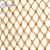 酷美智悦 尼龙绳网黄色10厘米网口可定制 KM24-39 平米