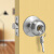 家用通用型锁具室内卧室门锁化妆室老式钥匙锁房门圆形球锁 99％通用2个锁舌备用 3550mm 通用型 带钥匙