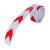 勤俭 箭头反光贴纸警示反光膜道路物业施工警戒 箭头反光膜10cm*25m（红白）