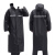 黑色雨衣 款式：连体式；尺码：M