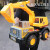 儿童工程车益智男孩车玩具套装超大号耐摔滑行运输挖掘机模型合金 翻斗车
