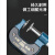 桂林桂量齿轮公法线千分尺 0-25-50mm 螺旋测微仪器纸张测量盘头 量程125-150mm