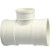 PVC-U排水异径顺水三通规格110*50mm
