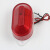 鸣固 声光警报器警示灯 小型 安全蜂鸣 12V106型警报器 红色