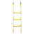 建钢 绳梯 可折叠 消防绝缘 应急救援 高空 户外作业梯子 690105 【长度可定制】 3米
