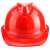飞迅 安全帽 新国标V型透气ABS防砸透气 建筑工程工地加厚电力安全帽 红色