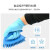 食安库带柄手刷级材质厂厨房刷子清洁耐用定制 (48个/整箱)蓝色带柄手刷