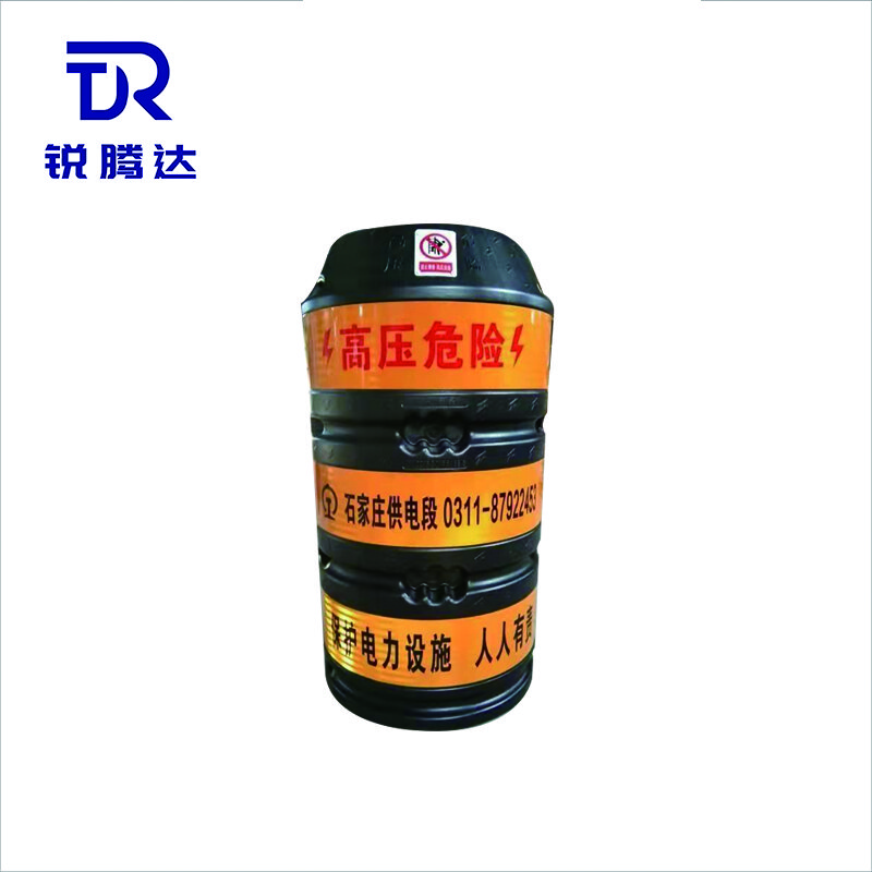 锐腾达(RTD)定制 防撞桶 350*350mm 圆柱 加厚PE塑料（单位：套）用于12-18米电杆