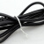 电镀锌铁丝扎线0.55 包塑铁大卷扎丝扁铁芯捆绳500米 黑/白色扎带 扎丝0.55白圆形500米