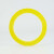 冰禹 BYaf-10 桌面定位胶带 6S标识划线胶带警示线 白标示贴条 黄色10mm*66m
