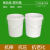 加厚涂料桶级水桶带盖乳胶桶工业级油漆桶25升塑料桶收纳空桶 20升-常规-带盖（压盖）