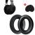 森海塞尔HD600 660S HD650 HD545 HD565 HD580耳机套海绵套皮耳罩 原版蛋白皮耳机套一对 送调音棉