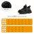 Jeep吉普女童鞋子2024新款春秋男童休闲跑步鞋舒适透气网面儿童运动鞋 黑色 27码 鞋内长约17.5cm