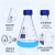 高硼硅蓝盖瓶 螺口瓶 试剂瓶 实验室 液相流动瓶 GL45补料瓶100ml/250/500/1 蓝盖方瓶1000ml
