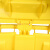 垃圾桶加厚黄色脚踏垃圾桶废物桶诊所医院灰色15L100L120升FZB 100升(黄色)/大轮