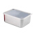 TYXKJ不锈钢保鲜盒带盖密封冰箱专用冷冻商用水果蔬菜收纳盒   深款304日式保鲜盒（中）  5个装 