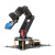 六轴视觉机械臂开源stm32/51手臂套件编程自由度diy机器人 总线专业版1 K210视觉含板 含体感手套 散件[自己组装]