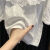 奥特曼新款童装女童夏装套装两件套小童韩版洋气牛仔短裤1岁234宝宝半袖 白色衬衫 90cm