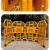 YUETONG/月桐 塑料折叠围挡安全活动护栏  YT-D1730 单片 尺寸950×600mm  禁止通行