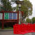 谋福（CNMF）塑料ABS L型防洪防汛挡水板地铁物业车库市政应急物资红色防水加厚（61-U内弯）