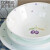 康宁美国紫梅系列可微波沙拉意面西餐碗方碗带底碗饭碗面碗 700ml方碗
