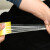 透明胶带机用1000米快递封箱打包黄色超大卷封口加厚胶纸高粘胶布 透明宽5厚4.0 4卷 透明宽5厚4.0