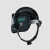 聚远（JUYUAN）防强光防飞溅头戴式电焊防护面罩 103变光面罩真彩款+20片保护片 带灯 1件价（5件起售）