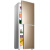 TYXKJ 双门冰箱冷柜商用大容量冷藏冷冻柜双温开门立式保鲜冰柜   双门金色