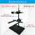 微调实验支架 CCD工业相机支架+万向光源架 光学台 基础款高600mm大底板 RH-MVT1-600-