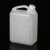 鸣固  油桶水桶 塑料桶加厚密封桶方形桶 储油桶扁桶带盖 1L加厚