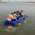 牛筋塑料船塑胶渔船加宽加厚小船钓鱼捕鱼打鱼船下丝网塑料渔 26米窄12人