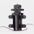 12V农用电动喷雾器水泵隔膜泵智能高压自吸泵大功率打药机马达定制 百信6.0L大功率外回流水泵