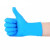 硅胶手套护手防裂一次性多用途100只乳胶男士大号大码多功能薄 TP 蓝色PVC加厚款100只 L