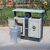 户外垃圾桶分类环卫 商用室外公园景区小区 大号金属果皮箱不锈钢