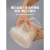密封塑料桶大口加厚酒酿桶商用打包醪糟米酒罐容器圆形带盖定制 1L透明-升级易开款(满口容量1L)x2个