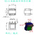 EE13电蚊拍专用变压器 电蚊拍配件 高频变压器线圈匝数可定制 EE15(3+3)1600T 与EE19相同脚距