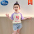 迪士尼（Disney）女童短袖t恤夏装宝宝可爱夏款上衣儿童夏季半袖兔子白色新品 粉色 90码(身高80-90cm 1-2周岁)