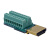 高清HDMI免焊 公头 免焊接模块 插头 接线盒 高清线接头 2.0版 免焊接带金属壳YL-MH02-M
