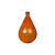 翌哲 茄形烧瓶单口圆底梨形瓶旋蒸瓶旋转蒸发仪茄型反应瓶 茄形瓶 棕色150ml/29# 现货