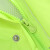 久匀 长款雨衣外套成人防暴雨反光雨衣 保安物业保洁救援巡逻 双条荧光绿长款+帽檐 L码(165-170)